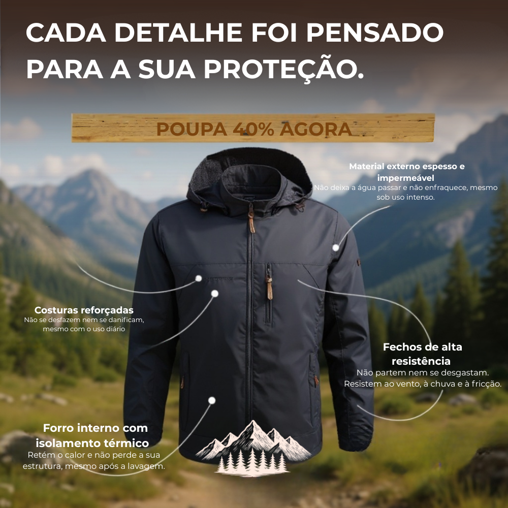 Casaco Impermeável Montezinho™ | Edição Limitada 2025