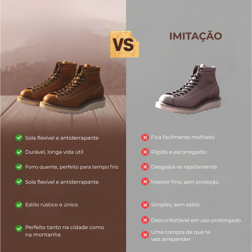 Botas Artesanais Estrela™ | Edição Limitada 2025