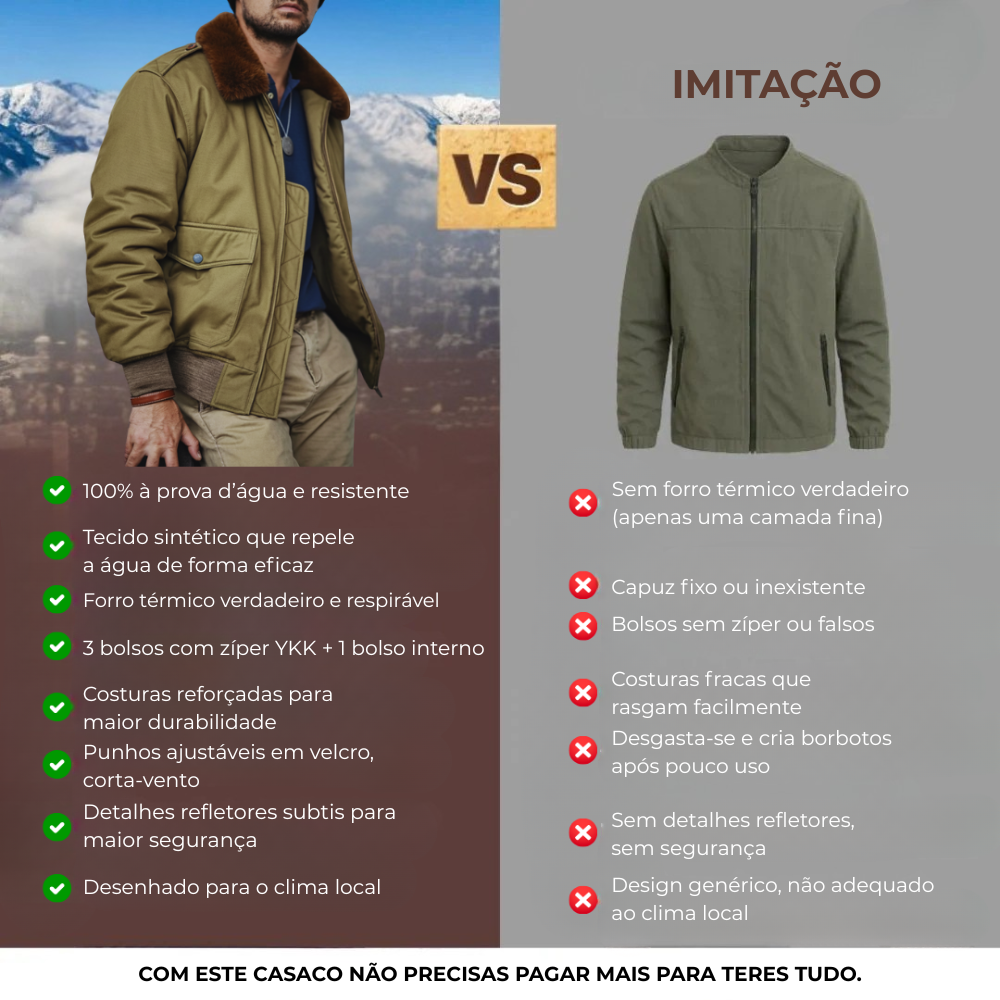 Casaco Impermeável Marão™ | Edição Limitada 2025